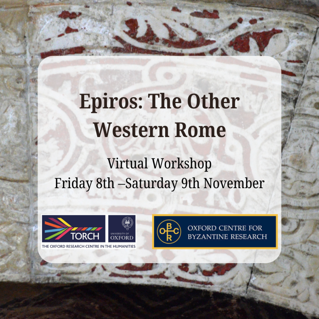 Epiros The Other Western Rome, 8th9th November 2024 Oxford